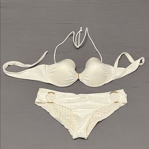 Victoria's Secret Cream Bikini Set